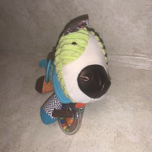 Skip Hop Bandana Buddies Activity Puppy Dog Infant Baby Toy Teether - Picture 5 of 7